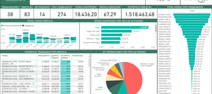 Tecnova desarrolla una aplicación de control de datos en olivar